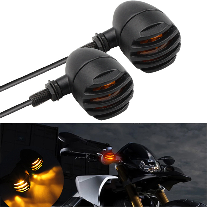 哈雷巡航太子車改裝 復(fù)古金屬殼轉(zhuǎn)向燈的獨(dú)特魅力